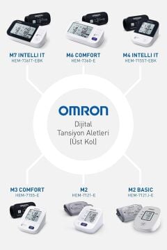 M2 Basic HEM-7121J-E Koldan Tansiyon Ölçer