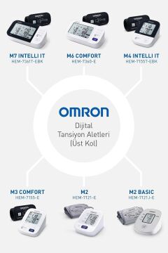 M2 Basic HEM-7121J-E Koldan Tansiyon Ölçer