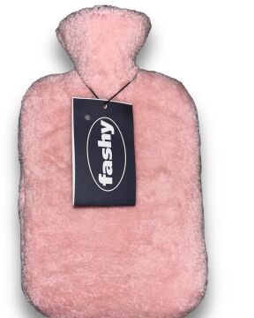 Fashy 67381-44 Peluş Kılıflı Sıcak Su Torbası - Pembe
