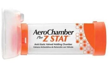Aerochamber Z Stat 0-18 Ay Small - Turuncu