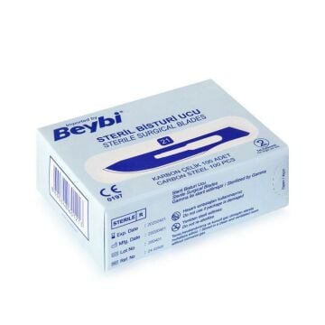 Beybi Bistüri Ucu No:21 - 100 Adet