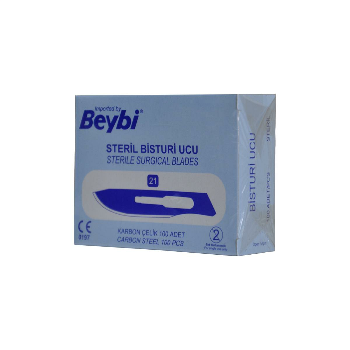Beybi Bistüri Ucu No:21 - 100 Adet