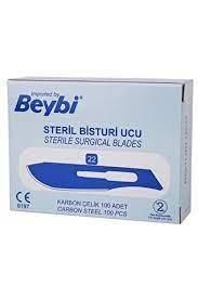 Beybi Bistüri Ucu No:22 - 100 Adet
