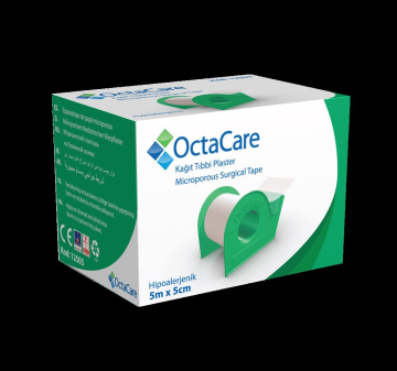 Octacare Kağıt Flaster 5 cm x 5 m - 10 Adet