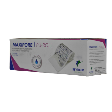 Maxipore Pu-Roll Şeffaf Banyo Bandı - 15 cm x 10 m