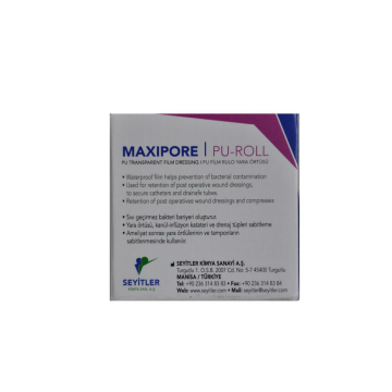 Maxipore Pu-Roll Şeffaf Banyo Bandı - 15 cm x 10 m