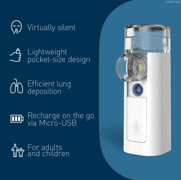 OMRON Mini Air 360 + Mesh Nebulizatör
