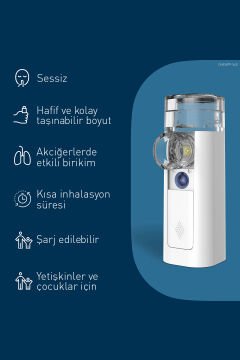 OMRON Mini Air 360 + Mesh Nebulizatör