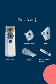 OMRON Mini Air 360 + Mesh Nebulizatör