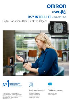 Omron Rs7 Intelli It HEM-6232T-E Bilekten Ölçer Tansiyon Aleti