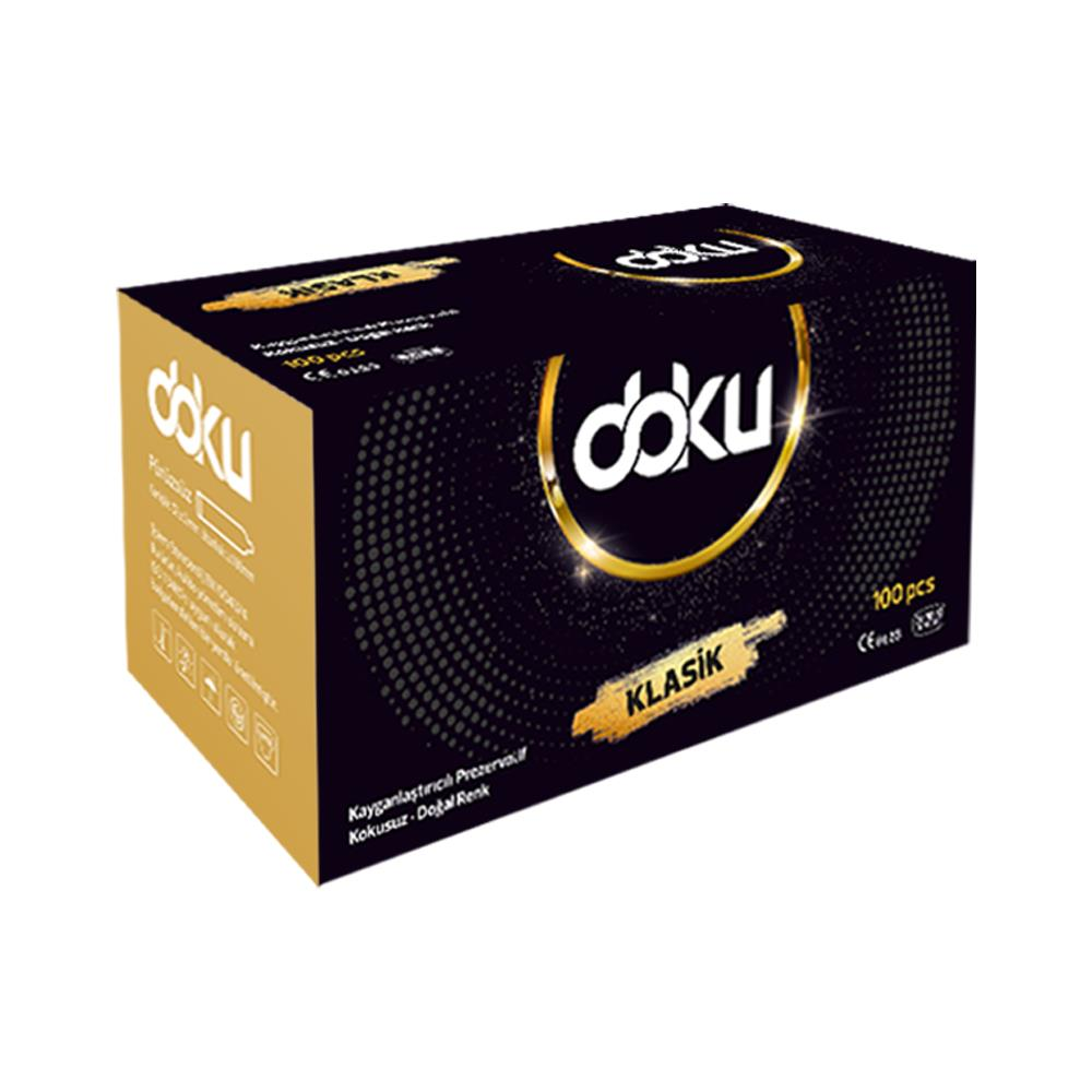 Doku Klasik Prezervatif - 100 Adet