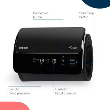 Omron HEM-7600T-E Evolv Kablosuz Koldan Ölçer Tans