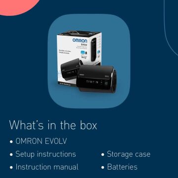 Omron HEM-7600T-E Evolv Kablosuz Koldan Ölçer Tans