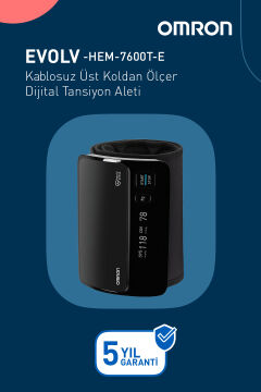 Omron HEM-7600T-E Evolv Kablosuz Koldan Ölçer Tans